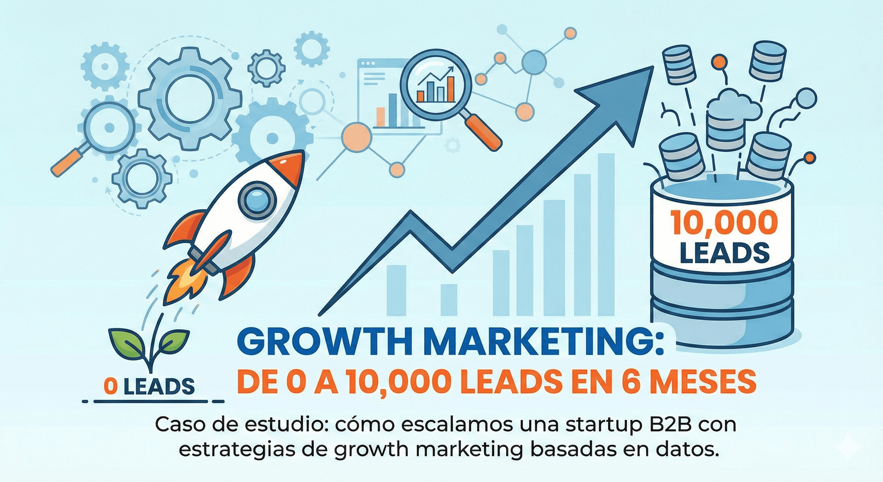 Growth Marketing: De 0 a 10,000 Leads en 6 Meses